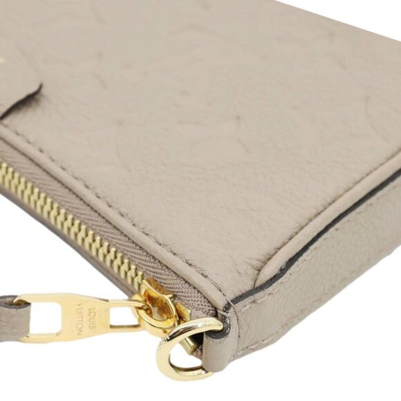 Louis Vuitton Easy Pouch On Strap Empreinte Leather Shoulder Bag Beige - Picture 7 of 13